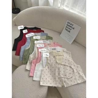 Áo Ghile Linen Mềm Mịn Form Croptop [Một Mẩu House]
