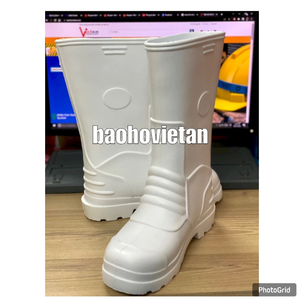 Ủng xốp VAC kho lạnh siêu nhẹ chống nước nhiều màu - Hình ảnh thật