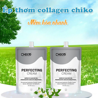 (CHÍNH HÃNG) Thuốc ép/duỗi tóc collagen thông minh CHIKO (Cặp Lớn)