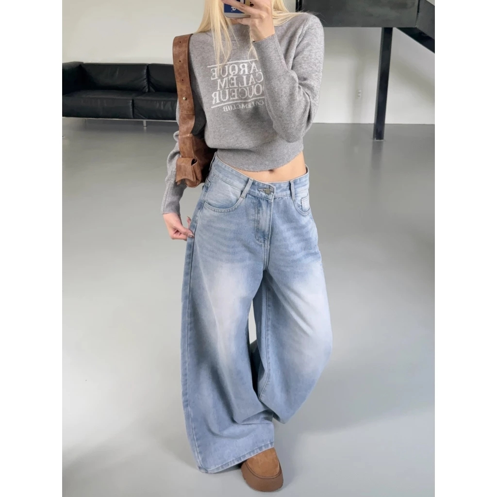 Quần KAKI Jeans Ống Rộng Ver 2 WIDE LEG Mango.Studio tôn dáng cạp cao form unisex nam nữ | BigBuy360 - bigbuy360.vn