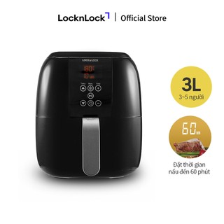 Nồi chiên không dầu điện tử lock&lock ecf-300b/ejf361blk