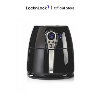 Nồi chiên không dầu lock&lock 3.0l, 1400w, 220-240v, 50/60hz, màu đen ejf276