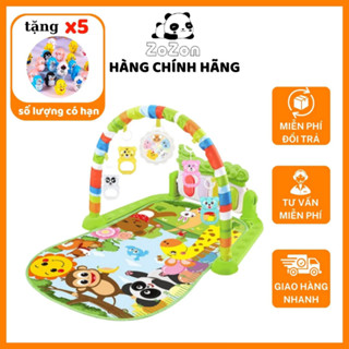 Thảm Nhạc Cho Bé Sơ Sinh Nằm Chơi Piano  Đồ Chơi Cho Bé Vận Động 4 Giác Quan Thông Minh Zozon