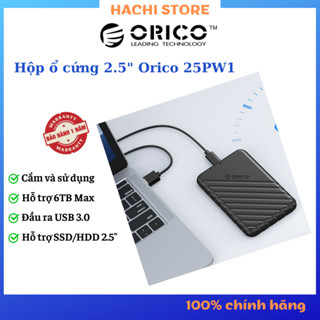  box ssd Orico 25PW1 hỗ trợ SSD và HDD 2.5" USB 3.0 chuẩn Sata 3 - hàng chính hãng 