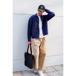 Áo CARDIGAN len đan dày dặn oversize cổ bẻ - 607