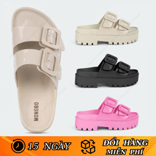 Dép Thái Lan Nữ MONOBO SUPER JELLO Hai Quai Ngang Đế Cao Nhập Khẩu