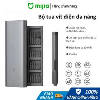 Bộ tua vít Mijia | 24 cái mũi khoan chính xác hợp kim S2 | Thân làm bằng hợp kim nhôm tua vít điện đa năng