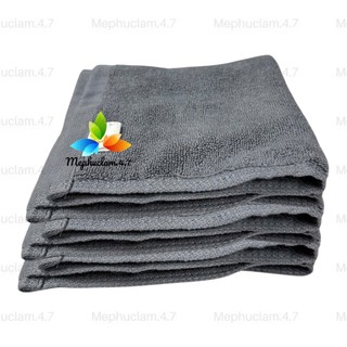 Combo 5 khăn mặt trắng 30x50cm