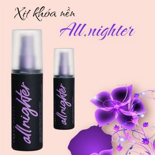  Xịt Khóa Makeup Urban Decay All Nighter Kiềm Dầu Căng Bóng Lâu Trôi Bee Skincare 