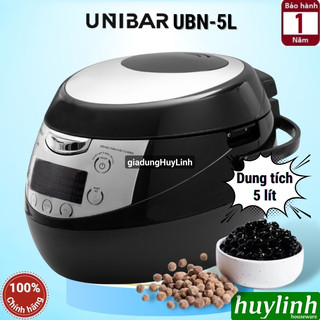  Nồi nấu trân châu tự động đa năng Unibar UBN-5L - 5 lít - Điều khiển Tiếng Việt  UBN-8L - 8 lít  