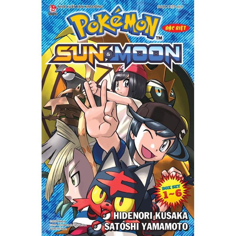 Truyện tranh - Boxset Pokemon Special Sun & Moon (6 tập)