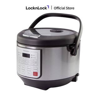 Nồi cơm điện thương hiệu lock&lock 220v, 700w, 50/60hz, 1.8l - màu đen-ejr151