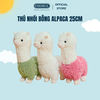 Thú Nhồi Bông Lạc Đà Alpaca Gấu Bông Lạc Đà Alpaca Mềm Mại Đáng Yêu