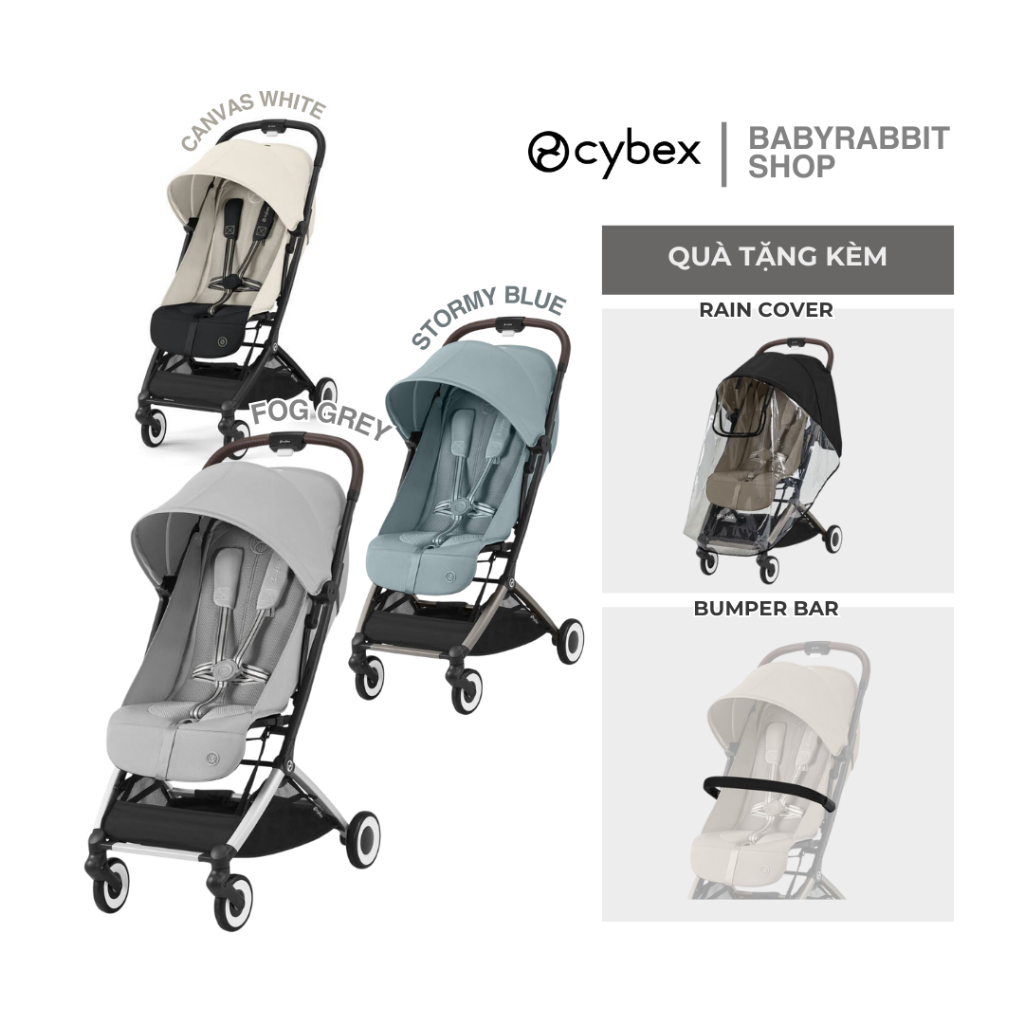 Xe đẩy du lịch gấp gọn Cybex Orfeo dùng cho bé từ sơ sinh đến 30KG phiên bản mới nhất