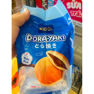 Bánh Dorayaki Chà bông xốt bơ - Xốt Sôcôla Kido's túi 5 chiếc