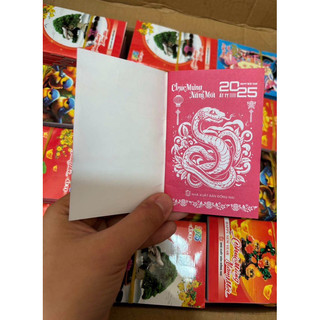Sổ cầm tay mini 3 cuốn 2025 ( 6.5x10cm)