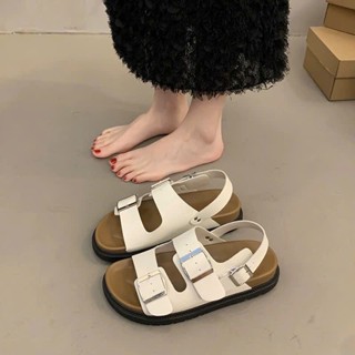 [CHUẨN SIZE] Sandal nữ basic LUNA quai da lộn chất êm ái 2025