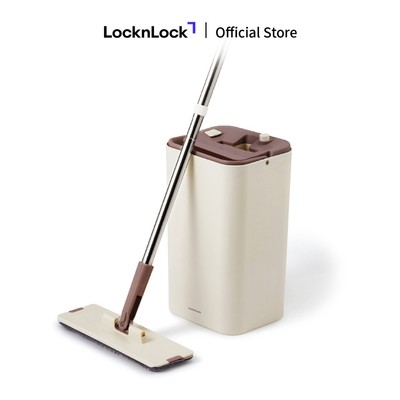 Bộ Cây Lau Nhà Lock&Lock Squeeze Flat Mop ETM471