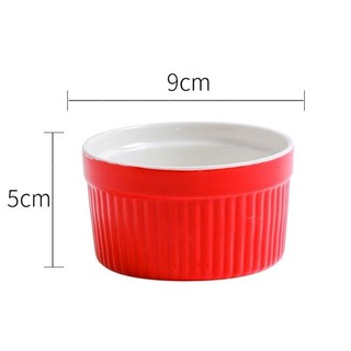 Cốc sứ Ramekin (màu ngẫu nhiên)