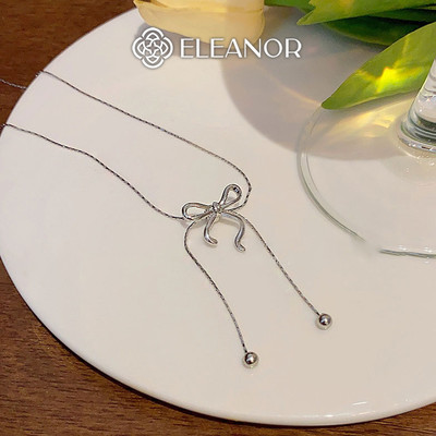 Dây chuyền nữ Eleanor Accessories dáng dài hình nơ phụ kiện trang sức vòng cổ 9401