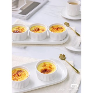 Cốc sứ Ramekin (màu ngẫu nhiên)