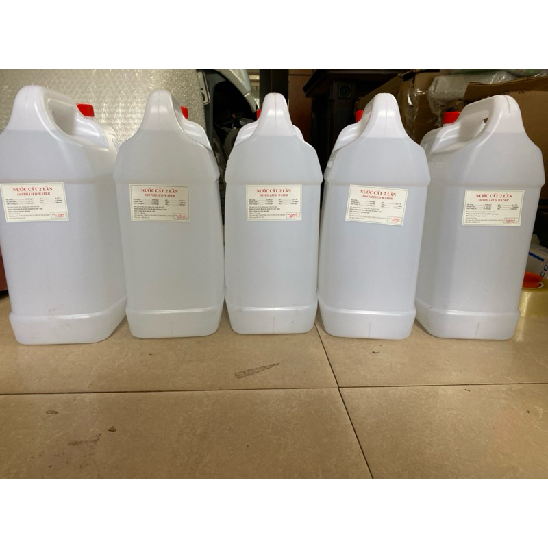 Nước Cất 2 Lần Xuất Xứ Việt Nam 10L