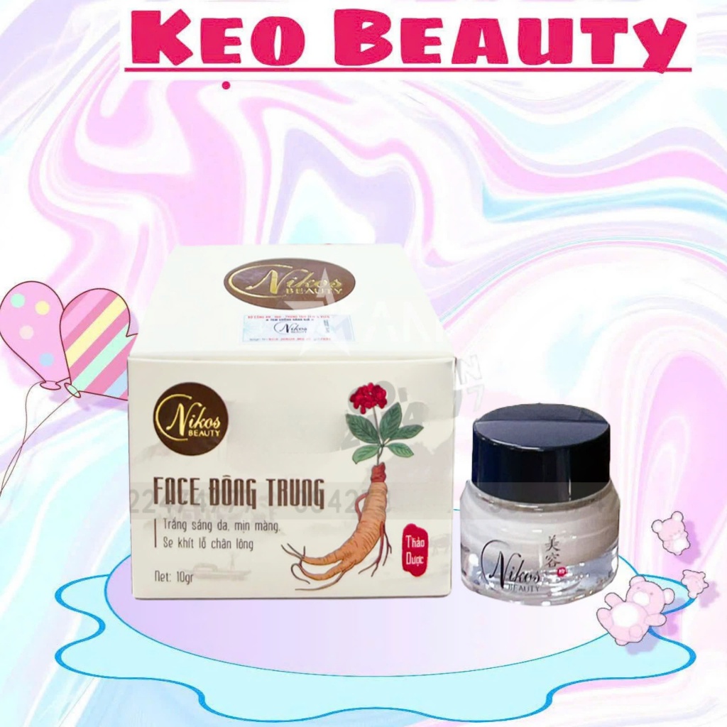(HỦ LỚN) Kem Face Đông Trùng - Nicos Thanh Nhi - KẸO SHOP