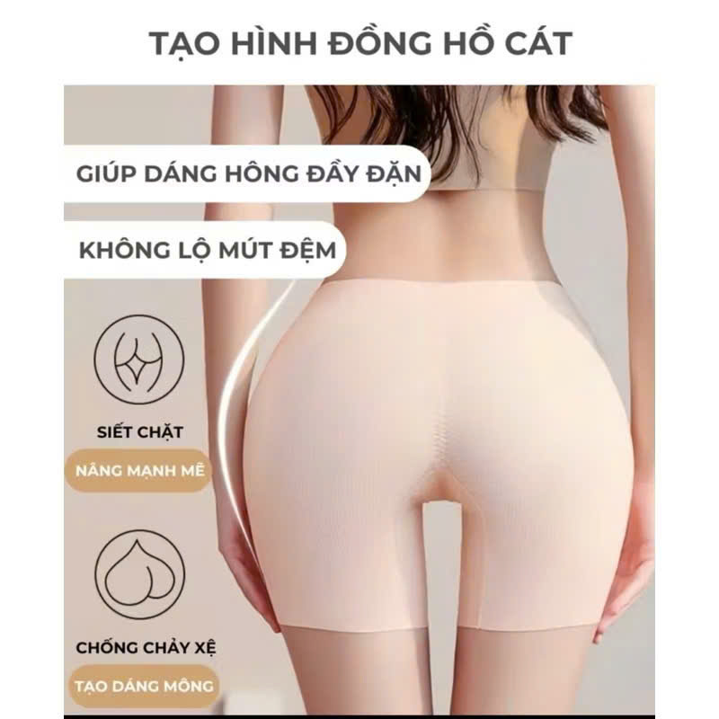 Quần độn hõm hông quần nâng mông chất liệu co giãn 5D không lộ viền M23 | BigBuy360 - bigbuy360.vn