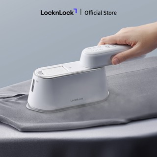 Bàn ủi hơi nước 2 trong 1 LocknLock 2 in 1 steam iron 100ml - Màu trắng ENI262WHT