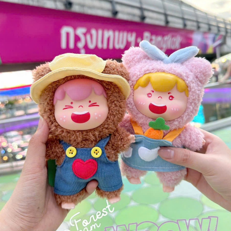 BLINDBOX - Chính hãng 🔥 BABY THREE Woow Dream Forrest 🔥 Hộp mù gấu bông Bé Ba Baby three BB3 xinh yê