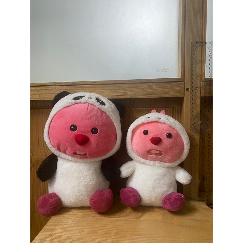Gấu bông Loppy cosplay panda, cosplay cún