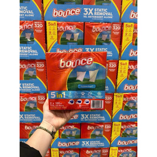 Giấy thơm quần áo BOUNCE Iron Less 5in1 MẪU MỚI