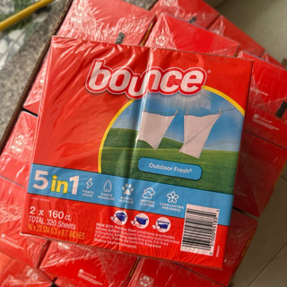 Giấy thơm quần áo BOUNCE Iron Less 5in1 MẪU MỚI