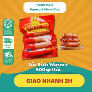 Xúc xích CP Winner chiên nướng, thả lẩu 500g NGON meli Giao Hàng Hỏa Tốc Tại Hà Nội