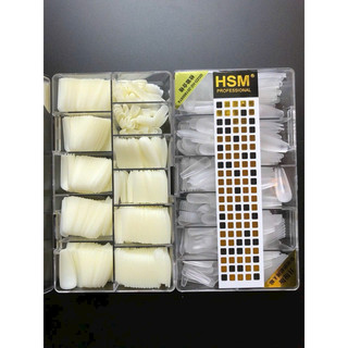 Móng Úp Móng HSM Nhám Sẵn 500 Móng dành cho Nail