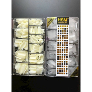 Móng Úp Móng HSM Nhám Sẵn 500 Móng dành cho Nail