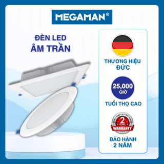 Chính hãng ĐỨC - Đèn Led Âm Trần Downlight MEGAMAN Đơn Màu & Đổi Màu 7W 9W 12W 15W 24W - BH 1 ĐỔI 1
