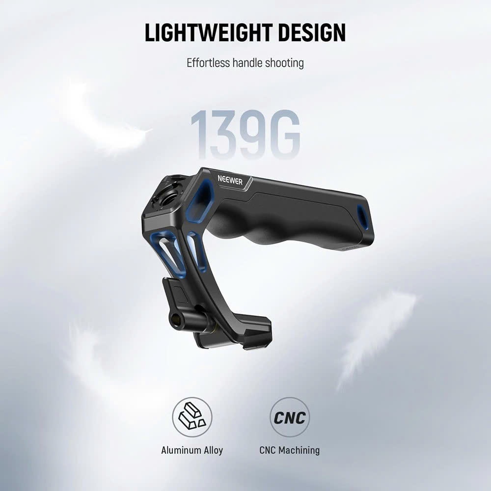 Top Handle Neewer DSLR Camera Handle Grip Handle With NATO 2