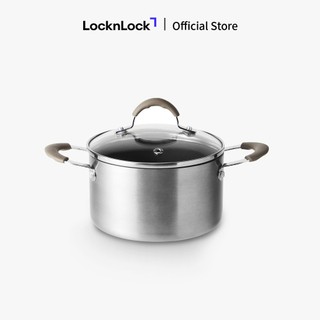 Nồi lock&lock handycook có nắp đậy 14cm - màu xám lhd1142