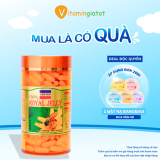 Viên Uống Sữa Ong Chúa Costar Royal Jelly 1450mg 365 Viên