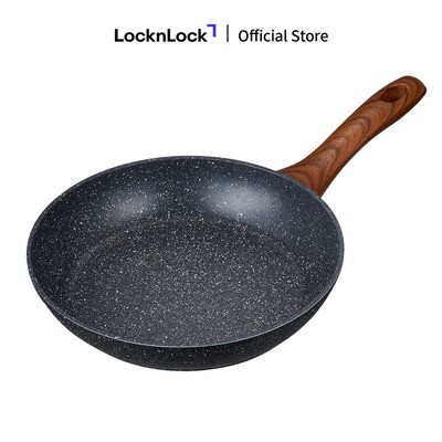 Chảo nhôm chống dính Lock&Lock BAUM Marble 28cm, 1 tay cầm - LBU1283C