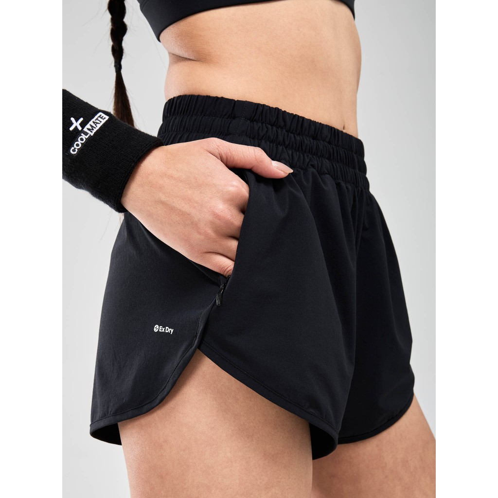 Quần Tập Gym Nữ có túi Woven Short 1 lớp Co Giãn, Thoáng Khí, Nhẹ Mát, Độ Bền Cao -Coolmate Women | BigBuy360 - bigbuy360.vn