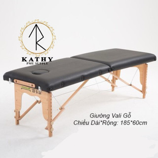 Giường vali chân gỗ (hàng có sẵn free ship)