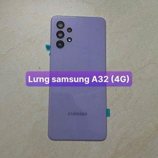 nắp lưng samsung A32 (4G) kèm kính camera