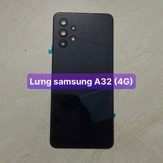 nắp lưng samsung A32 (4G) kèm kính camera