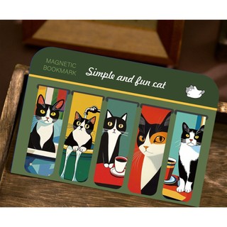 Cá Chép - Bookmark nam châm - bộ 5 cái