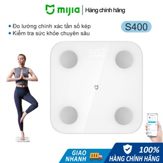 Cân Điện Tử Mijia Smart Body Fat Scale S400,Trợ Lý Sức Khỏe,Bác Sĩ Gia Đình,Hàng Chính Hãng