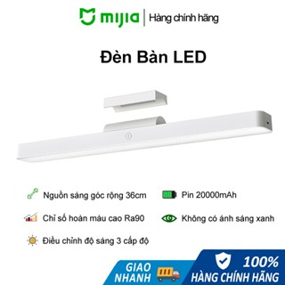 Đèn Bàn LED Mijia | đế nam châm | pin 2000mAh | Ra90 | Không có ánh sáng xanh |cho để bàn phòng ngủ