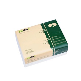 [Choice] Giấy ăn gấu trúc YCOOL B10HN01 1 thùng 30 gói 300 tờ (Bịch 10 gói tre)