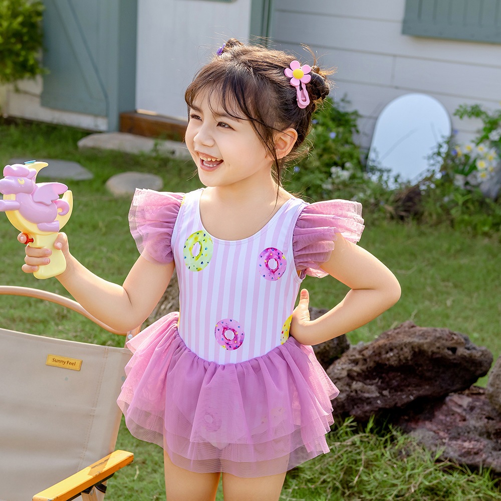 BST Bộ bơi tiên cá cho bé gái 2-8 tuổi, Đồ bơi bé gái xinh xắn thoải mái tắm biển - Jumping Beans St